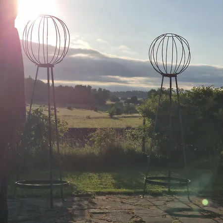 Groot Met Verzicht En Zonsondergang Aan Voet De Ardennen Hébergement de vacances